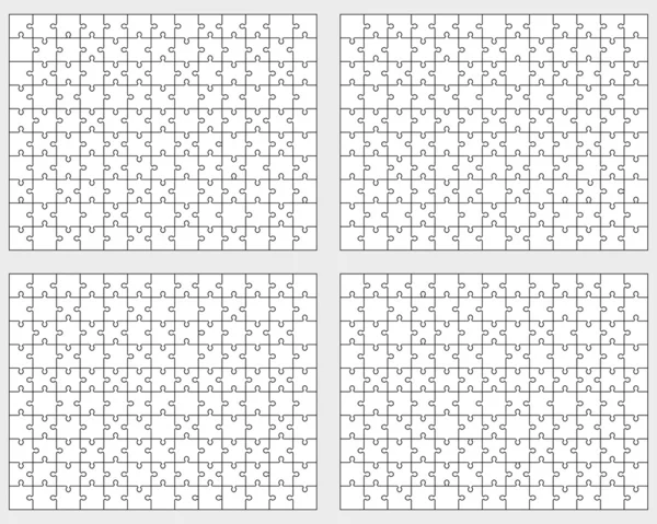 パズル — ストックベクタ