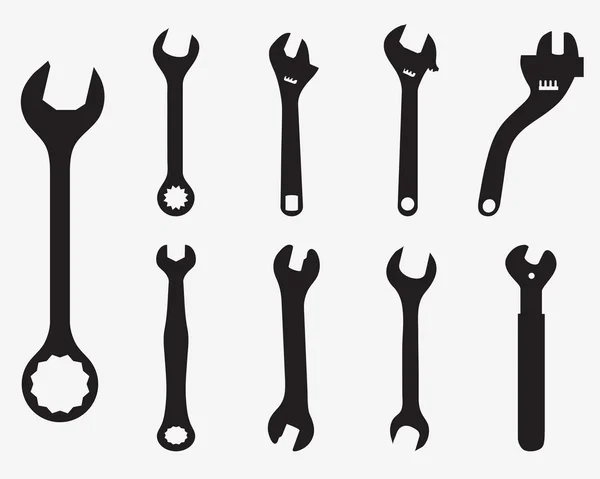 Screw wrench — Stock Vector