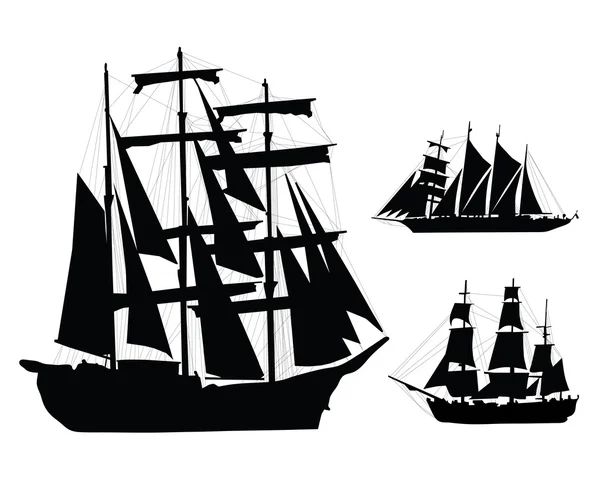 Корабли — стоковый вектор