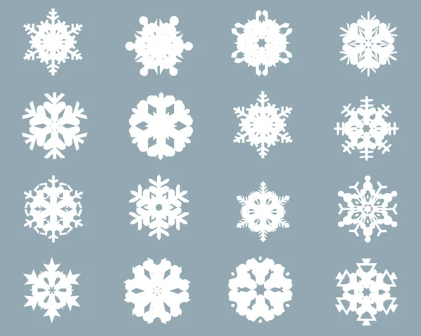 Copos de nieve 5 — Vector de stock