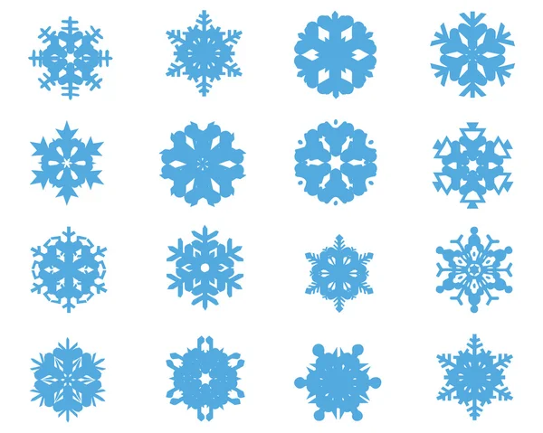 Copos de nieve 3 — Vector de stock