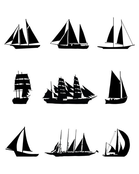 sailing boats