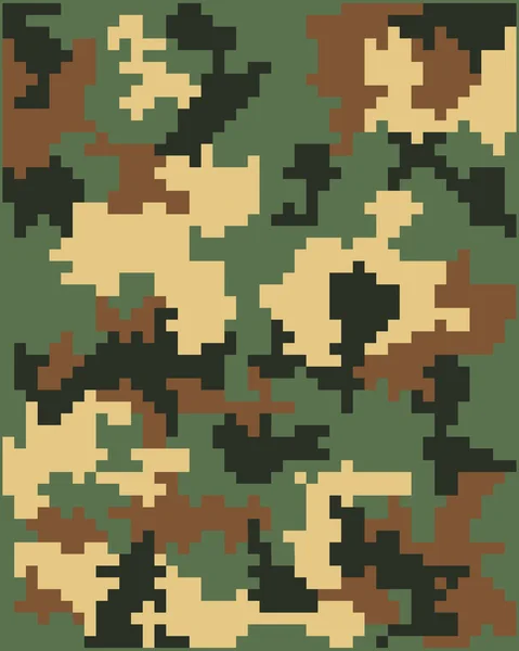 Camuflaje digital — Vector de stock