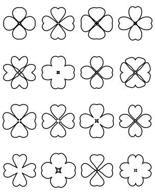 dört yapraklı yonca