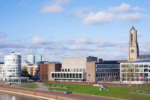 Centrum Arnhem Met Eusebiuskerk — Stockfoto