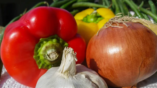 Verduras frescas mezcladas — Foto de Stock