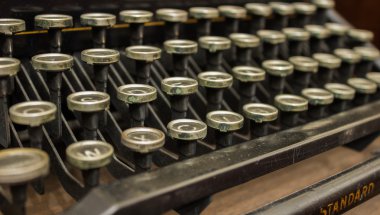 çekici, zarif eski daktilo şairler ve filozoflar tarafından kullanılan