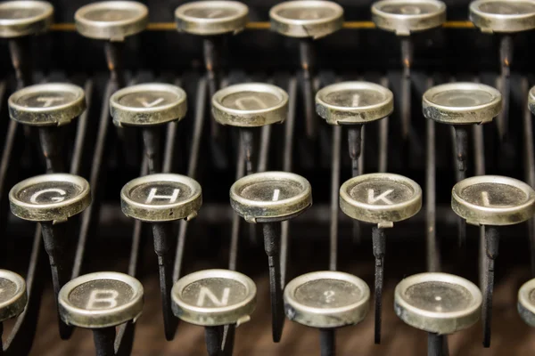 Charming, elegant old typewriter used by poets and philosophers — Stock Photo, Image