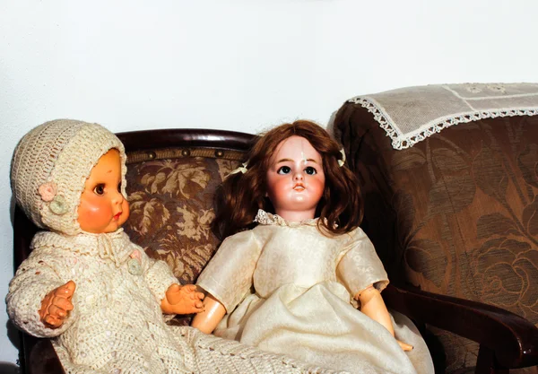 Bambola con gli occhi incandescenti — Foto Stock