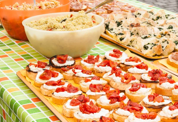 Rico desayuno buffet — Foto de Stock