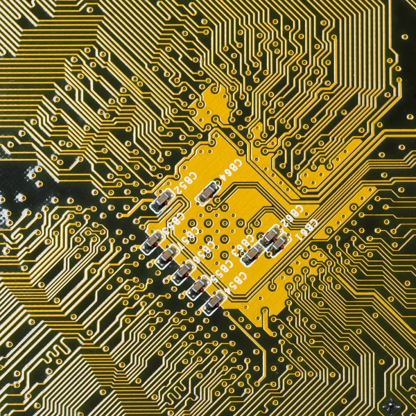 Printed circuit board. — Stock Photo, Image