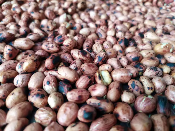 Roasted Red Healthy Fresh Peanuts — Stock Photo, Image