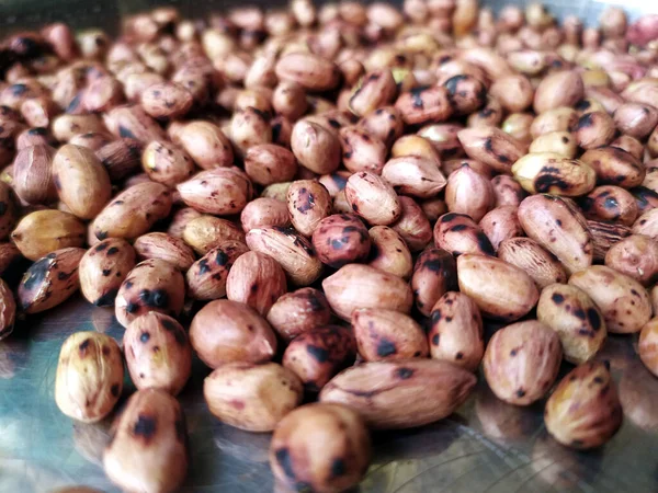 Roasted Red Healthy Fresh Peanuts — Stock Photo, Image