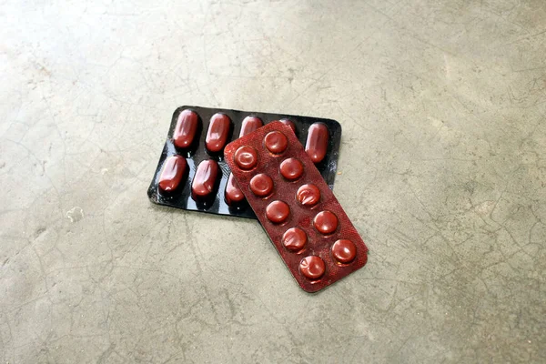 Gyógyszer Recept Kezelési Gyógyszerekre Gyógyszerészeti Gyógyszer Gyógymód Konténerben Egészségre Gyógyszerészeti — Stock Fotó