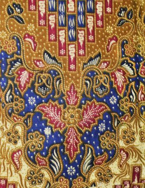 Güzel sanat Malezya ve Endonezya Batik desen