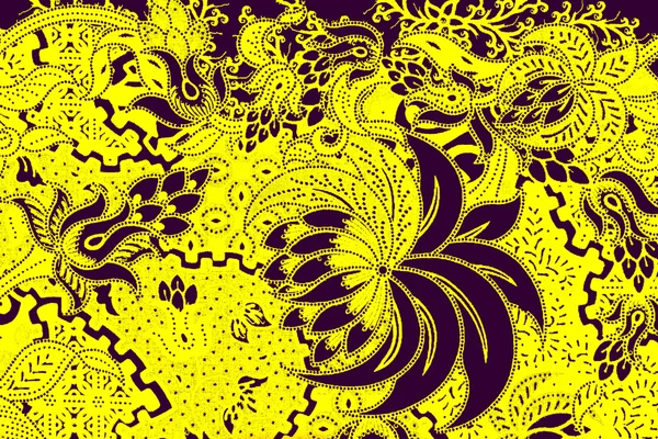 Güzel sanat Malezya ve Endonezya Batik desen