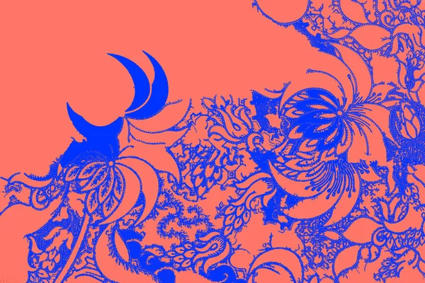 Güzel sanat Malezya ve Endonezya Batik desen