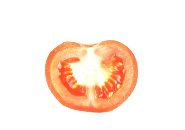 Fresh tomatoes  isolated on white — Stock Photo, Image