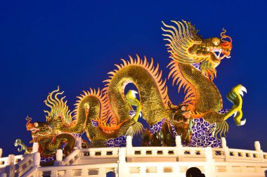 Nakhon sawan Tayland şehri 30 Aralık 2019 Kimliği belirsiz turistler Çin Yeni Yıl Fener Festivali 'ne geliyor..