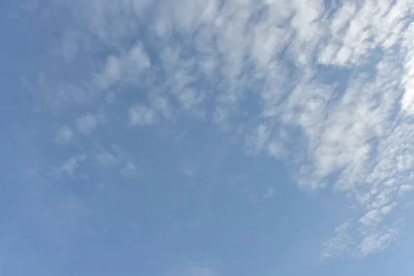 Blue Sky White Cloud Blue Background — Stock Photo, Image