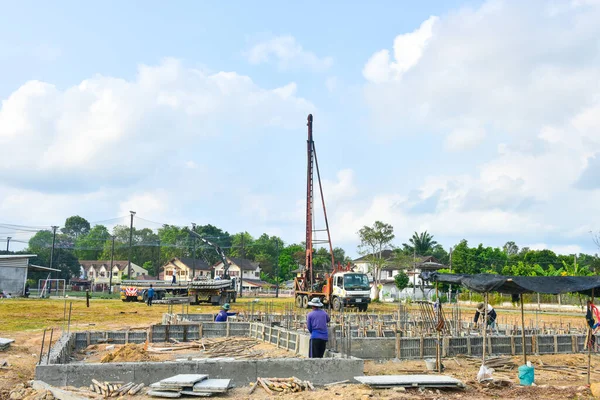 Rayong Tailandia Marzo 2020 Negocios Identificados Construcción Trabajo Equipo Concepto — Foto de Stock