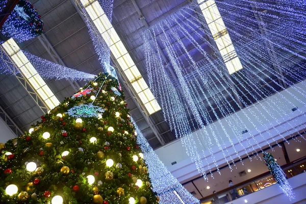 Rayong Thailand November 2020 Ongeïdentificeerde Geschenkdozen Grensontwerp Kerstmis Nieuwjaar — Stockfoto