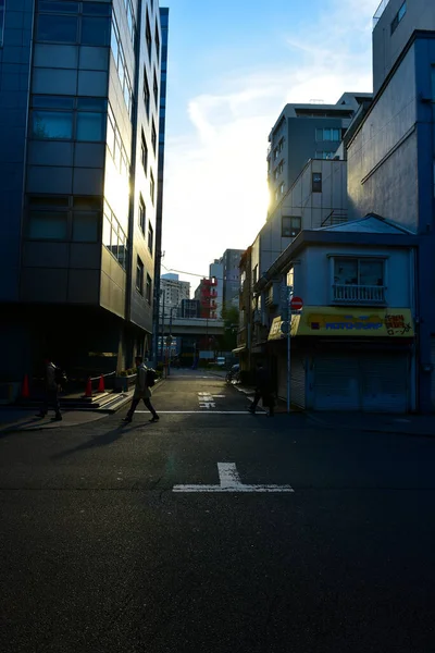 Tokio Japón Noviembre 2018 Personas Identificadas Estaciones Tren Tokio Desenfoque —  Fotos de Stock