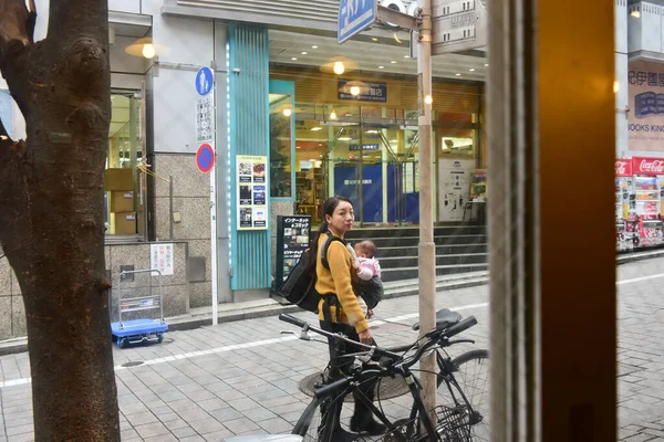 Tokio Japonsko Listopad 2018 Neidentifikované Japonské Budovy Budovy Tokiu — Stock fotografie