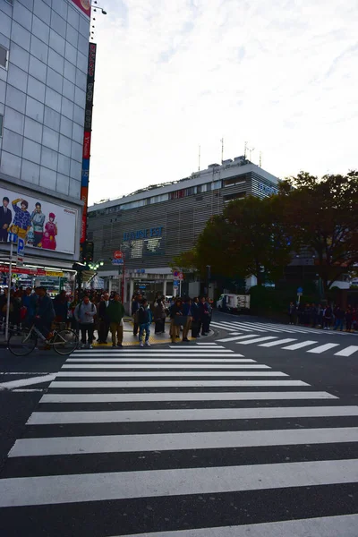 Tokio Japan November 2018 Onbekende Japanse Gebouwen Gebouwen Tokio — Stockfoto