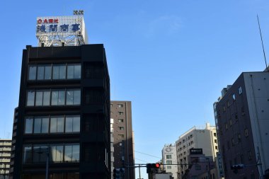 Tokyo, Japonya 21 Kasım 2018 Kimliği belirsiz insanlar Tokyo tren istasyonlarında. Tokyo 'ya seyahat eden Japonların Görüntü Seyahati.