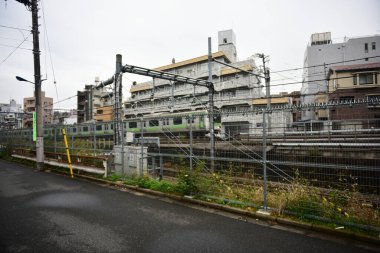 Tokyo, Japonya 21 Kasım 2018 Tanımlanamayan Görüntü Japon vatandaşlarının Tokyo 'ya seyahati.
