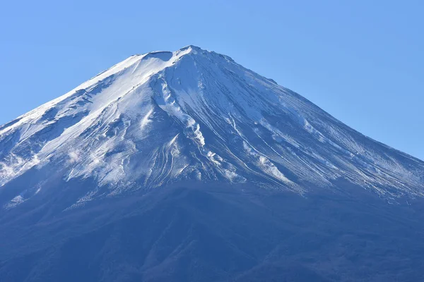 Piękny Krajobraz Górski Fuji Japonii Jezioro Kawaguchiko Rozmiar Fuji Biały — Zdjęcie stockowe