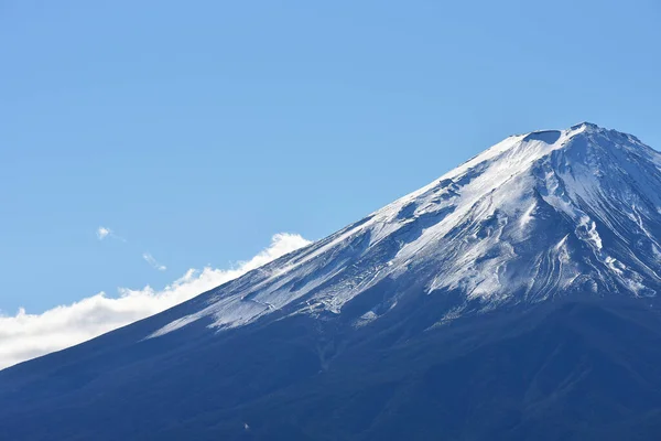 Piękny Krajobraz Górski Fuji Japonii Jezioro Kawaguchiko Rozmiar Fuji Biały — Zdjęcie stockowe