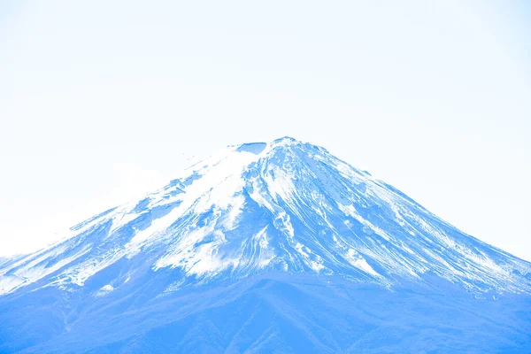 Prachtig Landschap Berg Fuji Japan Lake Kawaguchiko Grootte Van Fuji — Stockfoto