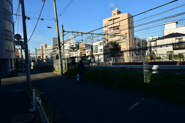 Tokio Japón Noviembre 2018 Personas Identificadas Estaciones Tren Tokio Desenfoque — Foto de Stock