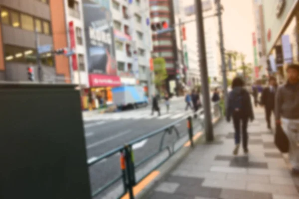 Tokio Japonsko Listopad 2019 Unidentified Blur Japonci Cestují Tokiu — Stock fotografie