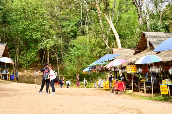 Provincia Loei Tailandia Enero 2017 Parque Nacional Phu Kradueng Uno — Foto de Stock