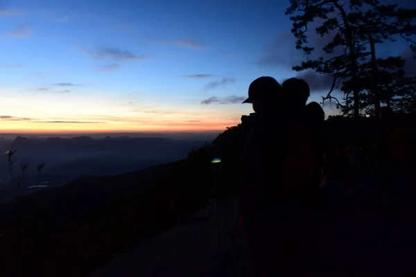 Loei Province Thailand Phu Kradueng National Park One Attractions Most — Stock Photo, Image