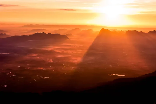 Loei Provinz Thailand Phu Kradueng Nationalpark Ist Eine Der Attraktionen — Stockfoto