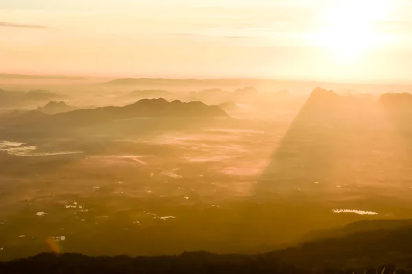 Provincie Loei Thailand Phu Kradueng Nationaal Park Een Van Attracties — Stockfoto