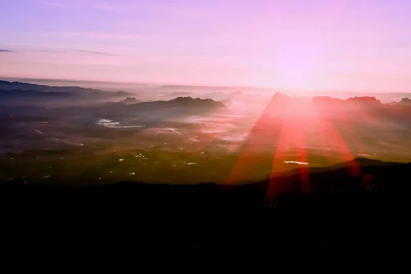 Provincia Loei Tailandia Parque Nacional Phu Kradueng Uno Los Atractivos — Foto de Stock