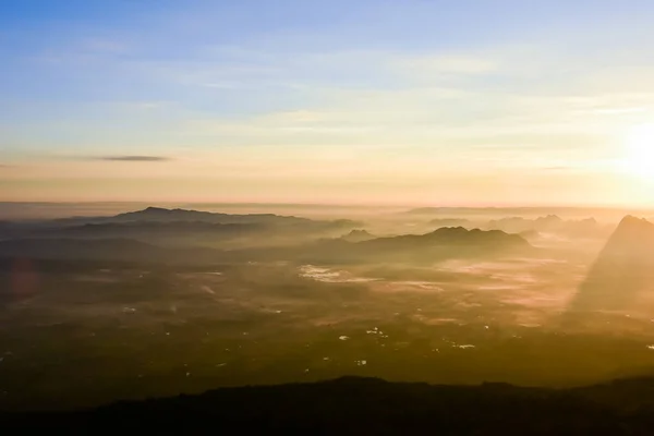 Loei Provinz Thailand Phu Kradueng Nationalpark Ist Eine Der Attraktionen — Stockfoto