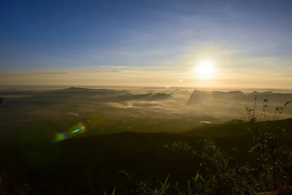 Loei Province Thailand Phu Kradueng National Park One Attractions Most — Stock Photo, Image