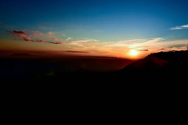 Loei Province Thailand Phu Kradueng National Park One Attractions Most — Stock Photo, Image