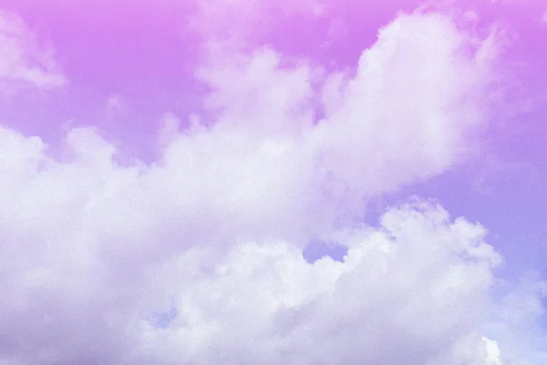 Pastel Colorful Sky Cloud White — Stock Photo, Image