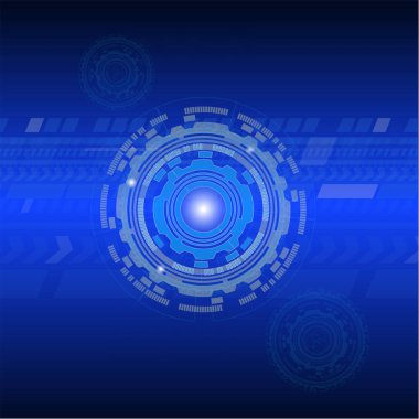 Soyut teknoloji arka planı Yüksek teknoloji konsepti . 