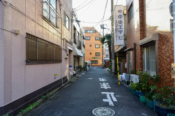 Tokio Japan November 2018 Unbekannte Bahnhöfen Tokio Verschwommene Reisen Von — Stockfoto