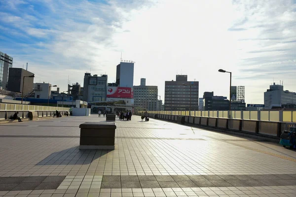 Tokio Japan November 2018 Ongeïdentificeerde Mensen Treinstations Tokio Waas Reizen — Stockfoto