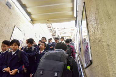 Chon Buri Tayland 01 Ağustos 2019 Görüntü Japon şirketi çalışanlarını 2019 Plaj Ekibi Mükemmellik Ekibi çalışmalarına götürüyor.