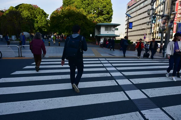 Tokió Japán November 2018 Getting Tokyo Japan Crowded Many People — Stock Fotó
